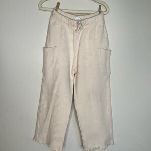 Zara kids textured pants